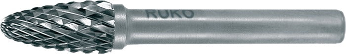 Fraise RUKO RBF Ø 12 mm longueur tête 25 mm tige Ø 6 mm (4000602856)