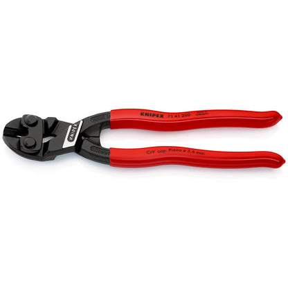 KNIPEX Kompaktbolzenschneider CoBolt® Länge 200 mm Kunststoffüberzug ( 4000810152 )