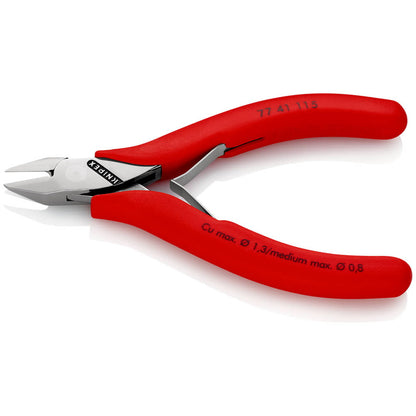 KNIPEX Elektronik-Seitenschneider Länge 115 mm Form 2 ( 4000810487 )