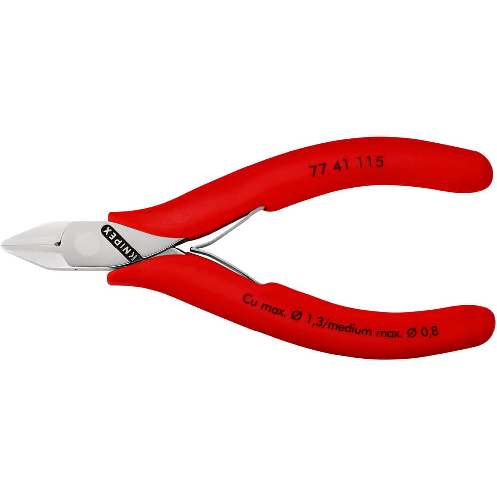 KNIPEX Elektronik-Seitenschneider Länge 115 mm Form 2 ( 4000810487 )