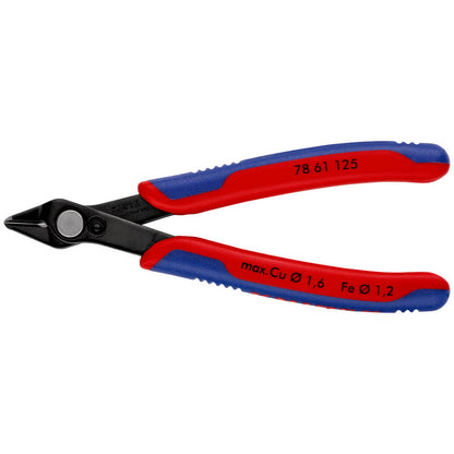 KNIPEX pince coupante électronique Super-Knips® longueur 125 mm forme 6 (4000810505)