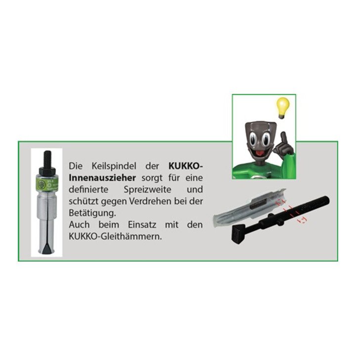 KUKKO Innenauszieher 21-0 für Bohrungen Ø 5-8 mm ( 4000821880 )