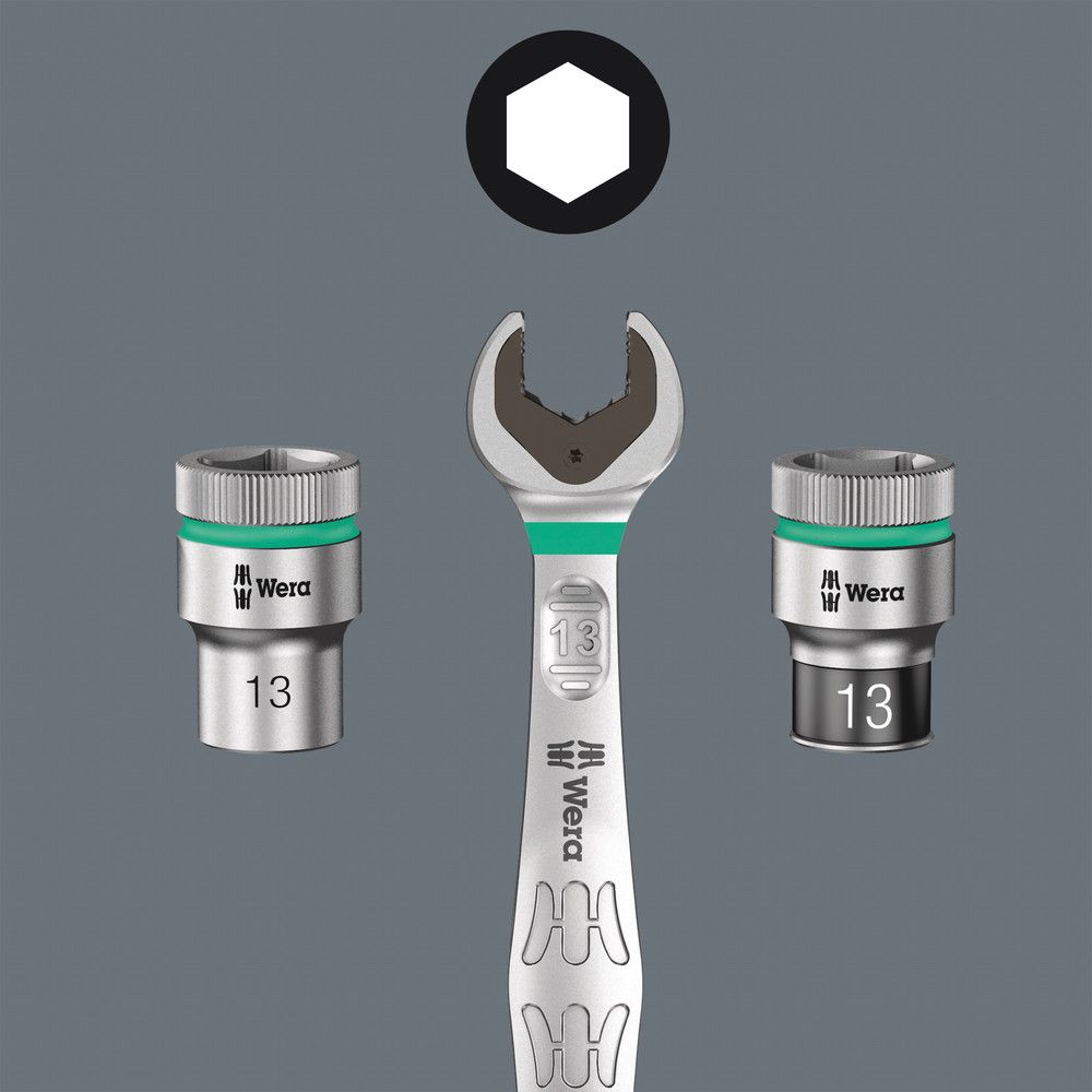 WERA Ringmaulschlüssel 6003 Joker SW 18 mm Länge 210 mm ( 4000822309 )