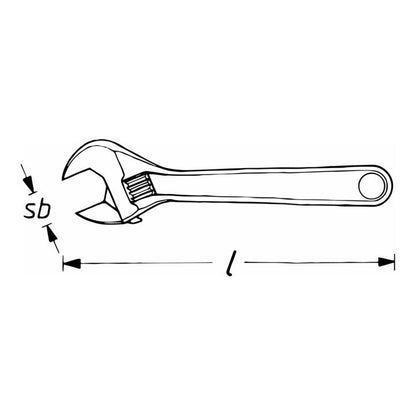 HAZET Rollgabelschlüssel 279-18 max. 60 mm ( 4000822502 )