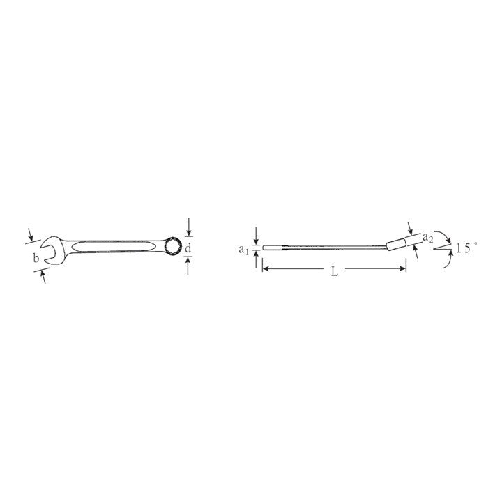 STAHLWILLE Ringmaulschlüssel OPEN BOX 13 SW 41 mm Länge 480 mm ( 4000826026 )