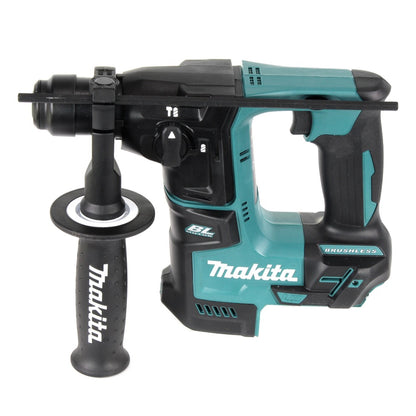 Makita DHR 171 RMJ 18 V 2-stufig Brushless Akku Bohrhammer SDS Plus + 2x Akku 4,0Ah + Ladegerät + 5 tlg. Hartmetall Bohrer Set + Makpac - Toolbrothers