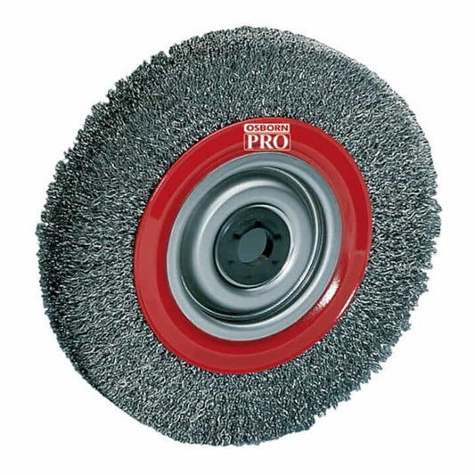 Brosse ronde OSBORN Ø 200 mm épaisseur fil 0,3 mm (4148210200)