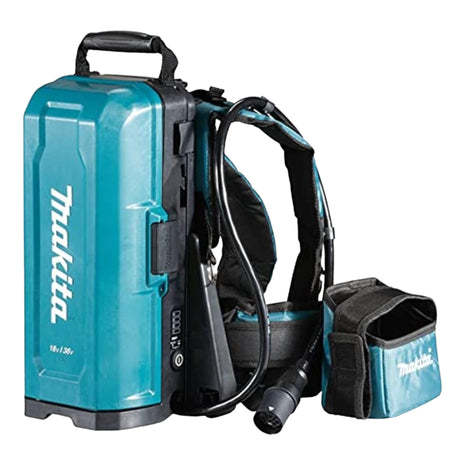 Makita PDC01 sac à dos avec batterie 36 V (2x 18 V) pour 2-4 batteries 18 V LXT (191A64-2) Solo - sans batterie, sans chargeur