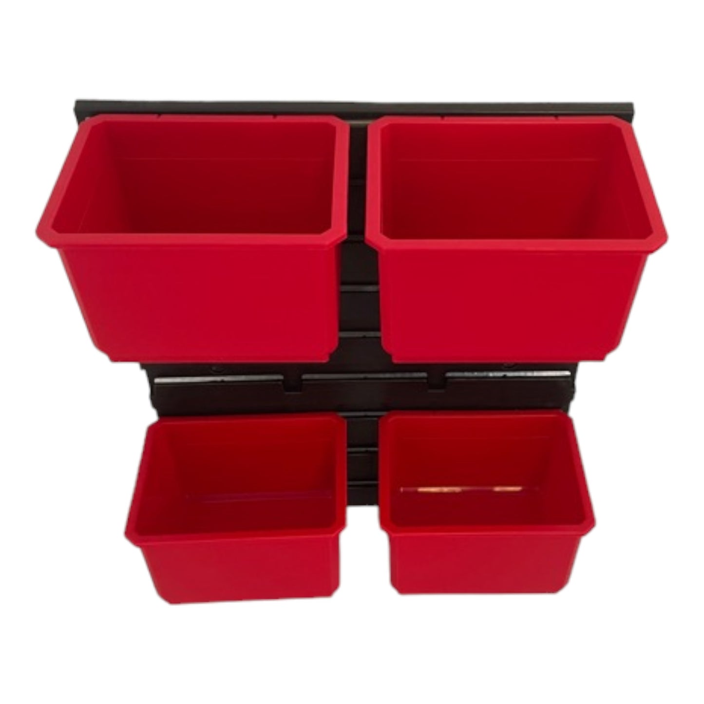 Qbrick System Container Set N°1 Mur d'atelier 39 x 35 cm avec 4 conteneurs pour valises System ONE et System TWO