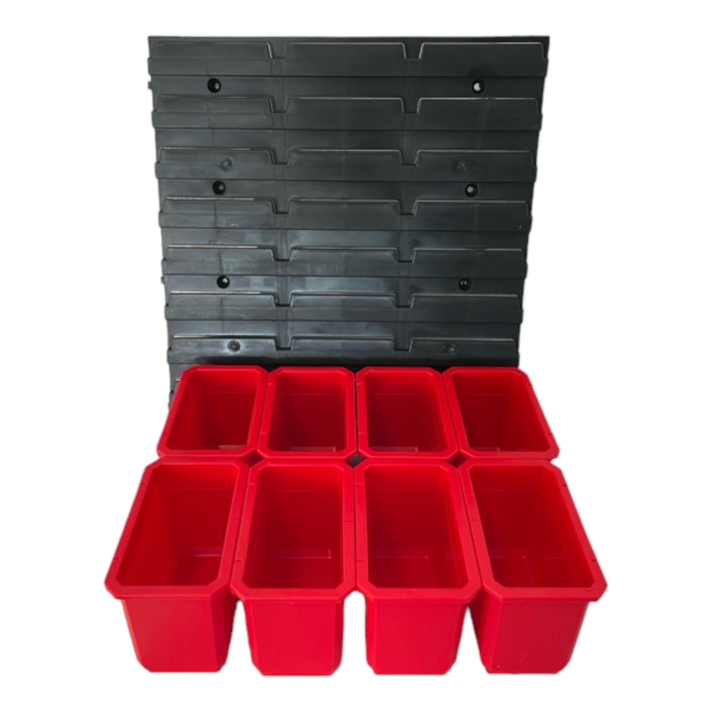 Qbrick System Container Set Nr. 2 Werkstattwand 39 x 35 cm mit 8 Behältern für System ONE und System TWO Koffer