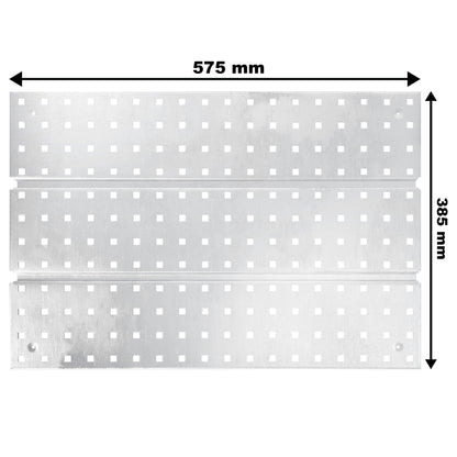 Patrol Group outil mural perforé mur métal 575 × 385 mm (PLYTAPERFTWPPG011)