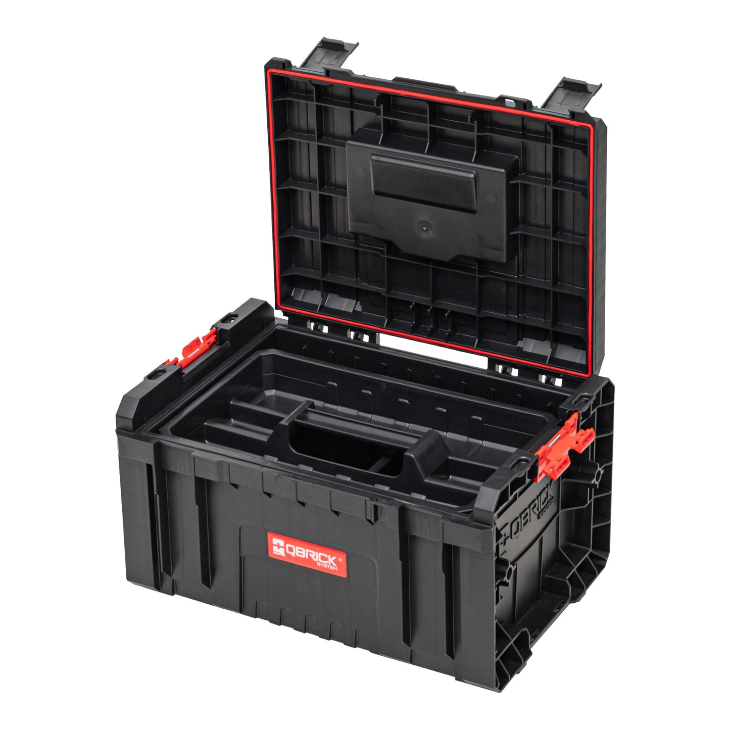 Qbrick System PRO Set 1 2.0 Plus Werkzeugwagen Set + PRO Toolcase + PRO Toolbox + PRO Cart 490 x 400 x 750 mm