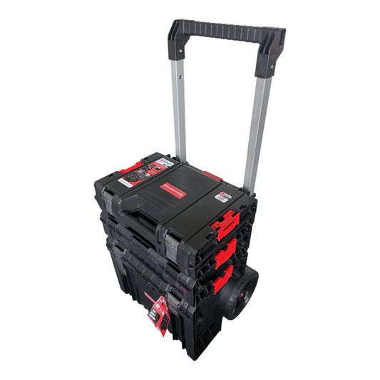 Qbrick System PRO Set 7 2.0 Plus Ensemble chariot à outils + PRO Toolcase + PRO Box 130 2.0 + PRO Cart 2.0 Plus 410 x 400 x 610 mm