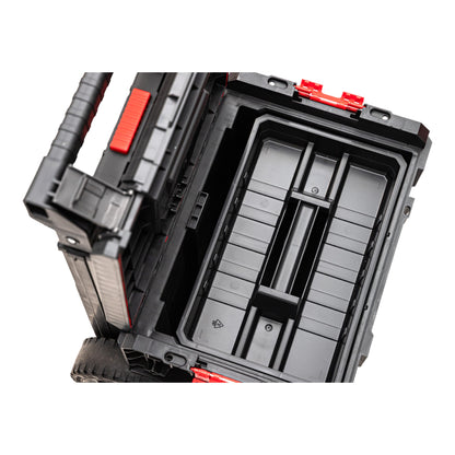 Qbrick System PRO Set 7 2.0 Plus Werkzeugwagen Set + PRO Toolcase + PRO Box 130 2.0 + PRO Cart 2.0 Plus 410 x 400 x 610 mm