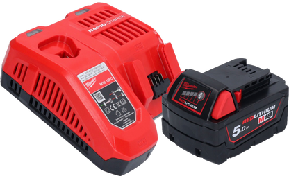 Milwaukee M18 FPM-501X Akku Rührgerät 18 V 20 l Brushless + 1x Akku 5,0 Ah + Ladegerät + HD Box