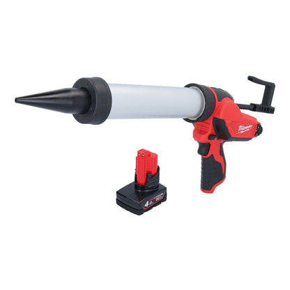 Pistolet à cartouche sans fil Milwaukee M12 PCG/400A-401 12 V 400 ml + 1x batterie 4,0 Ah - sans chargeur