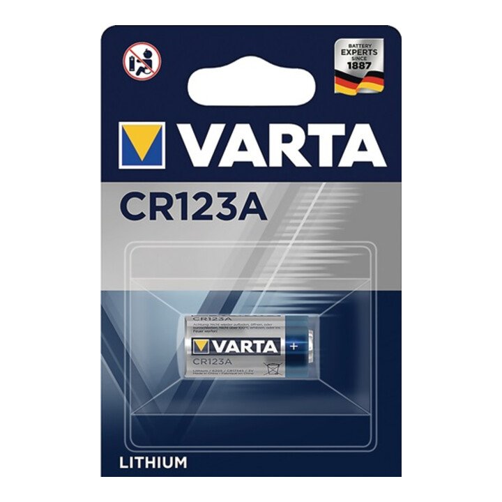 Pile VARTA ULTRA lithium 3 V CR123A 1430 mAh (4000901767)