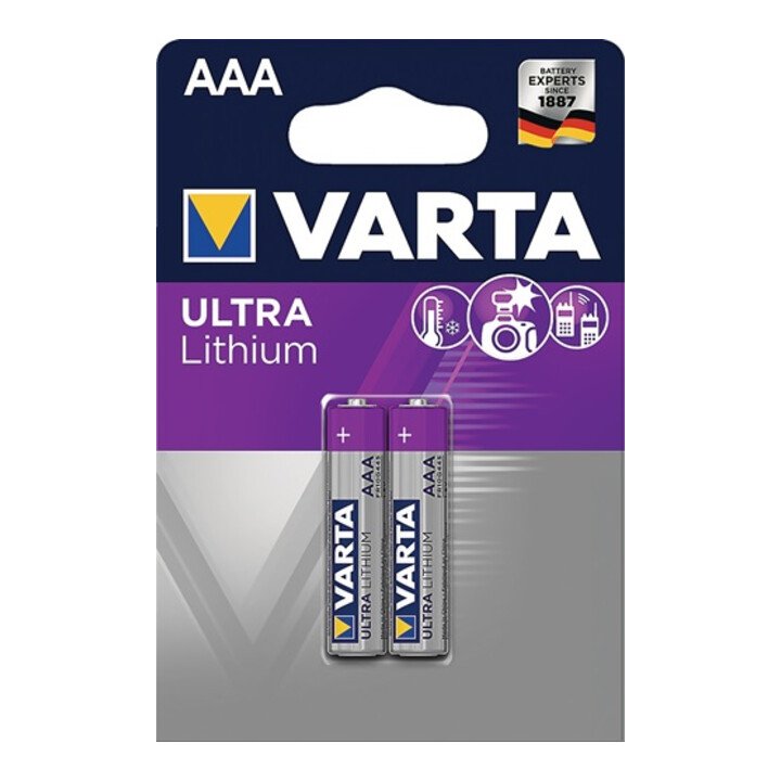 Batterie VARTA ULTRA Lithium 1,5 V AAA Micro 1100 mAh (4000901770)