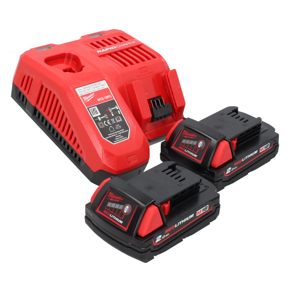 Milwaukee M18 FSGC-202X Akku Trockenbauschrauber 18 V 13 Nm Brushless + 2x Akku 2,0 Ah + Ladegerät + HD Box ( 4933459200 ) - Toolbrothers