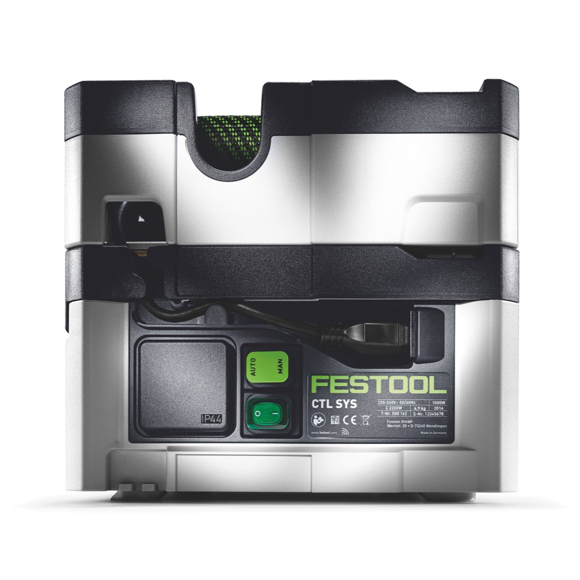 Festool CTL SYS Cleantec Absaugmobil 4,5l Staubkl. L ( 575279 ) + Tragegurt, Düsen, Saugschlauch - neue Version von ( 584173 )