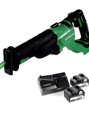 Hitachi CR 18 DBL 18 V Li-Ion Akku Reciprosäge Säbelsäge Brushless + 2x BSL 1850 5,0 Ah Akku + Ladegerät - Toolbrothers