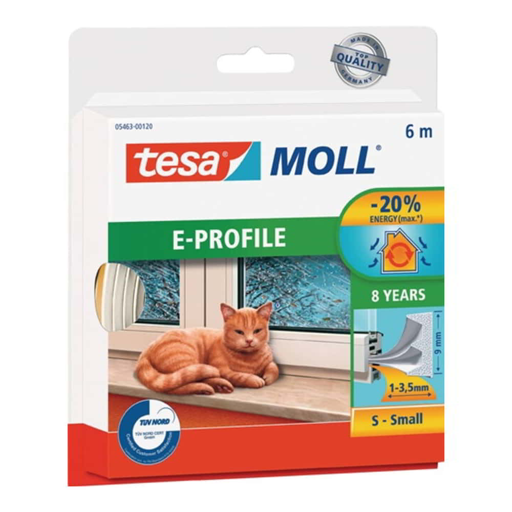 TESA Fenster-/Türmoll tesamoll® 5463 B9mmxH4mmxL6m ( 3000265162 )