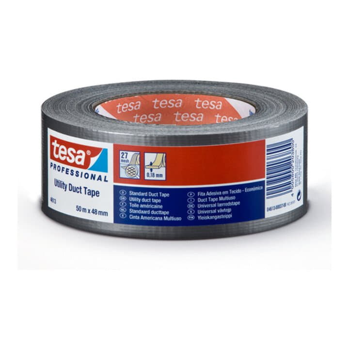 TESA Gewebeband Universal duct tape 4613 schwarz ( 3000265370 )