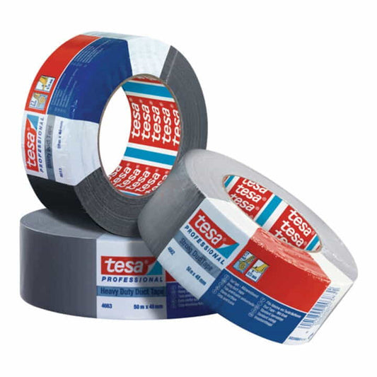 TESA Gewebeband Allzweck duct tape 4662 mattsilber ( 3000265385 )