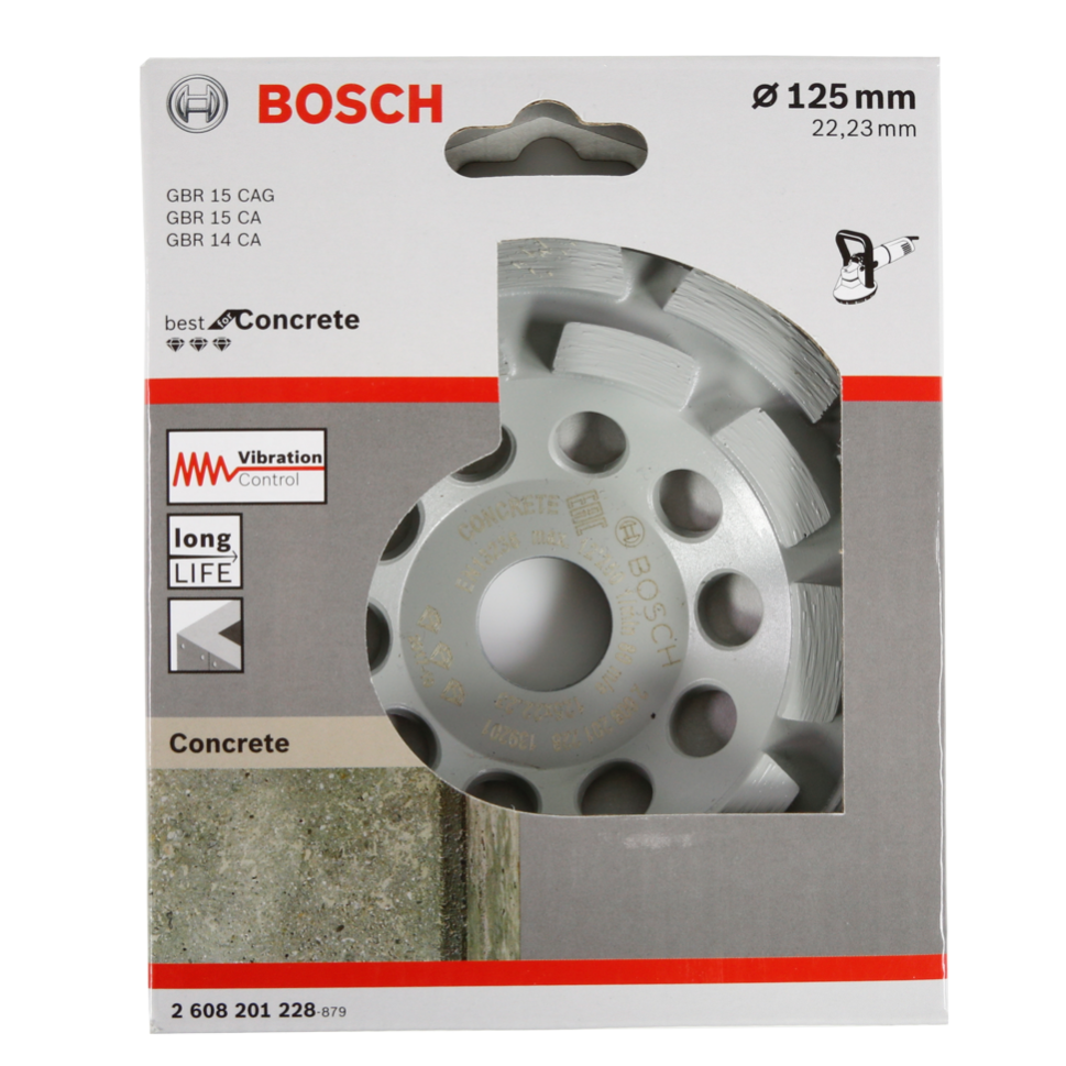 Bosch Diamant Topfscheibe Best for Concrete 125 x 22,23 x 4,5 mm ( 2608201228 ) - Toolbrothers