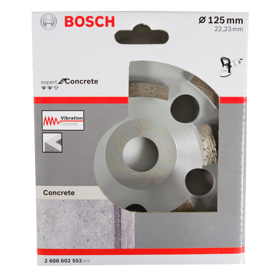 Bosch Diamant Topfscheibe Expert for Concrete 125 x 22,23 x 4,5 mm ( 2608602552 ) - Toolbrothers