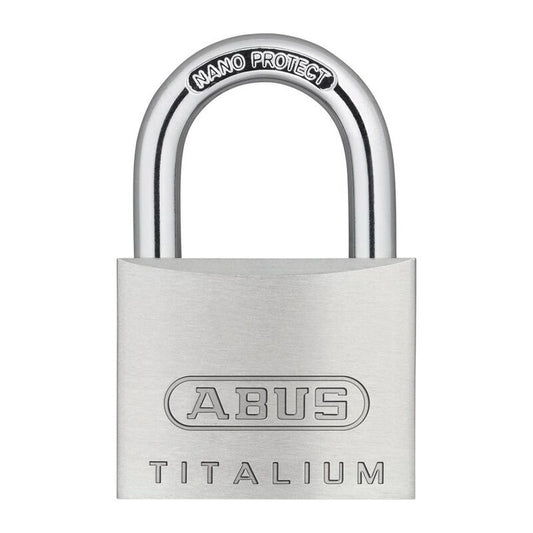 Cadenas à cylindre ABUS 64TI/40 largeur du corps de serrure 40 mm (3000280006)