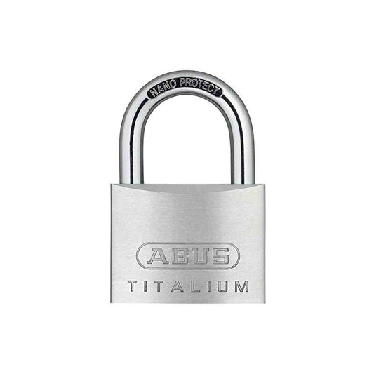 Cadenas à cylindre ABUS 64TI/60 largeur du corps de serrure 60 mm (3000280010)