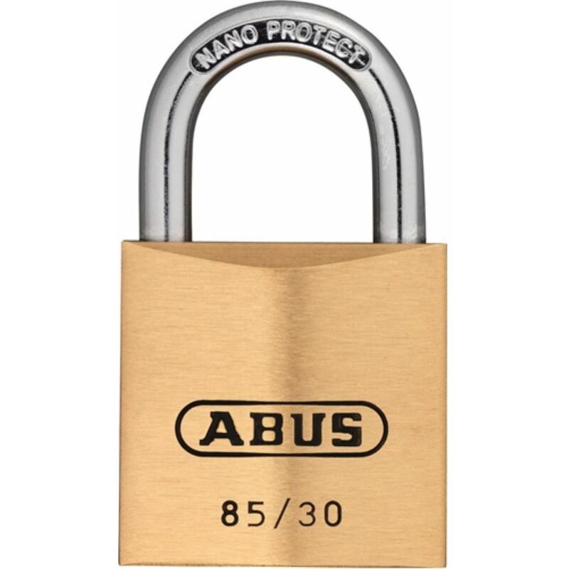 Cadenas à cylindre ABUS 85/30 gl largeur du corps de serrure 30 mm (3000280030)