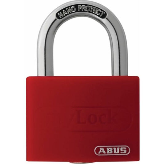 ABUS Zylindervorhangschloss T65AL/40 rot Lock-Tag Schlosskörperbreite 43 mm ( 3000280259 )