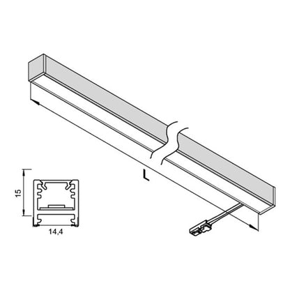 L&S Anbauleuchte Bali Emotion 12 V 7,75 W ( 3000550022 )