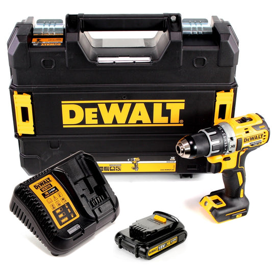 DeWalt DCD 791 S1 Akku Bohrschrauber Brushless 18V 70Nm + 1x Akku 1,5 Ah + 1x Schnellladegerät in TSTAK - Toolbrothers