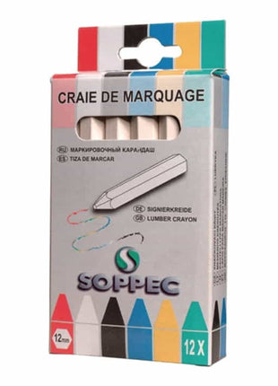 Craie de marquage SOPPEC blanche (4000354930)