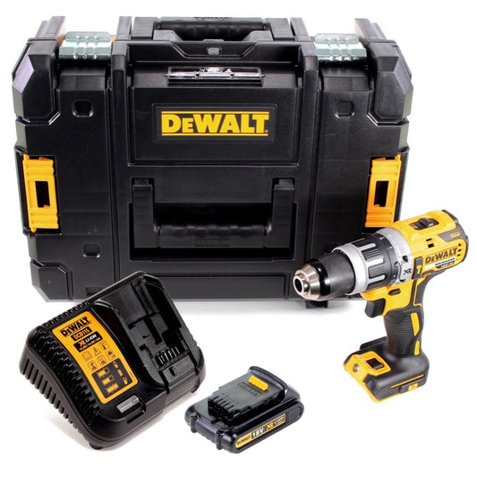 DeWalt DCD 796 S1 Akku Schlagbohrschrauber Brushless 18V 70Nm + 1x Akku 1,5 Ah + 1x Schnellladegerät in TSTAK - Toolbrothers