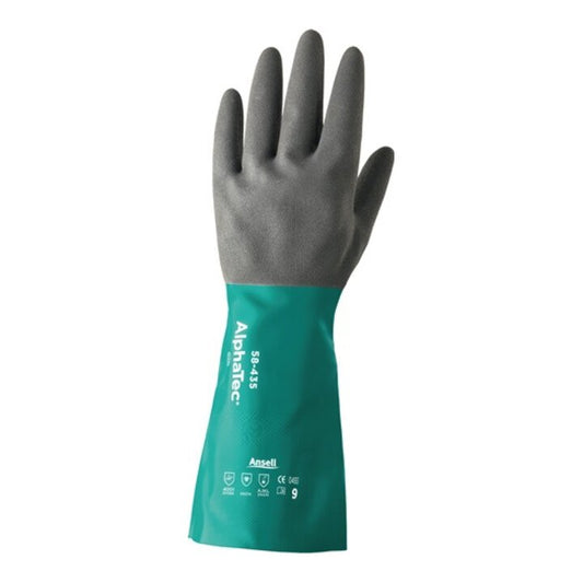 ANSELL gants chimiques AlphaTec 58-435 taille 10 vert mer/gris anthracite (4000371418)