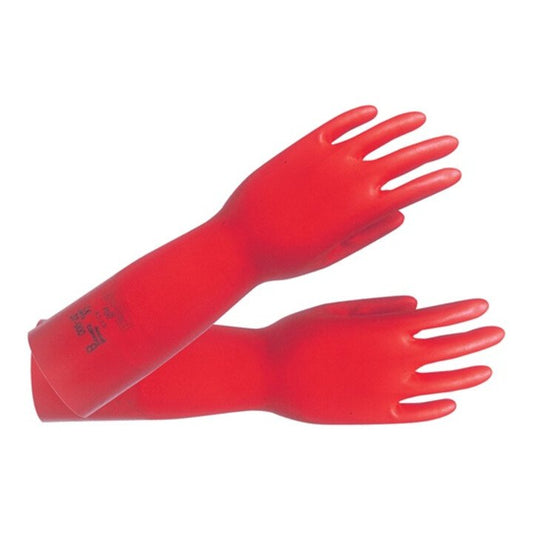 ANSELL Chemikalienhandschuhe AlphaTec Sol-Vex 37-900 Größe 8 rot ( 4000371489 )