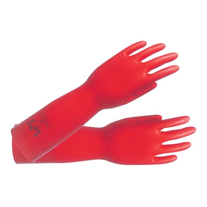 ANSELL Chemikalienhandschuhe AlphaTec Sol-Vex 37-900 Größe 9 rot ( 4000371490 )