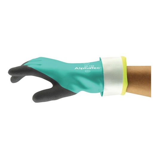 ANSELL gants chimiques AlphaTec 58-735 taille 10 vert (4000371504)