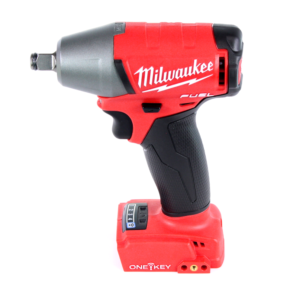 Milwaukee M18 ONEIWF12 402C 18 V Li-Ion Akku Schlagschrauber im Werkzeugkoffer + 2x M18 B4 4,0 Ah Akku + M12-18C Ladegerät - Toolbrothers