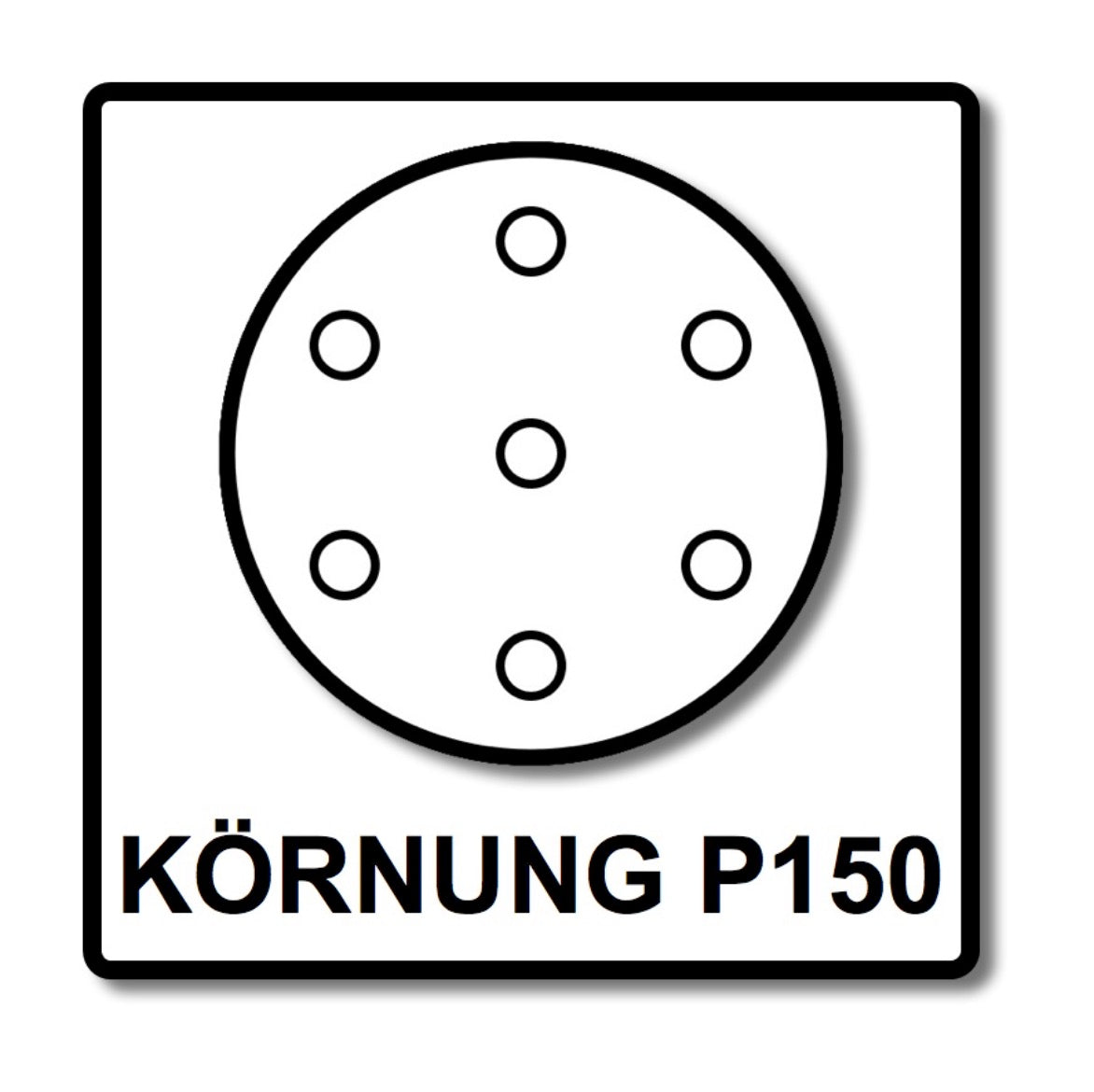 Festool STF D150/48 Rubin 2 RU2/50 Schleifscheiben, P150, 150 mm / 50 Stk. ( 575191 ) - Toolbrothers