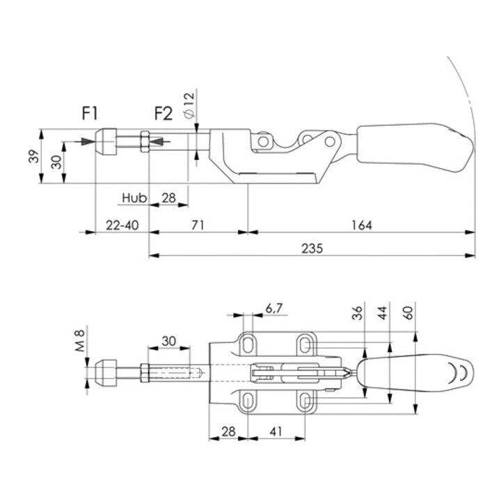 AMF Schubstangenspanner Nr. 6845 Größe 3 ( 4000604385 )