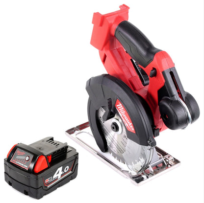 Milwaukee M18 FMCS 401 18V 150 mm Akku Metallkreissäge + 1x Akku 4,0Ah - ohne Ladegerät - Toolbrothers