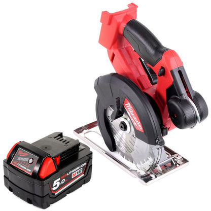 Milwaukee M18 FMCS 501 18V 150 mm Akku Metallkreissäge + 1x Akku 5,0Ah - ohne Ladegerät - Toolbrothers