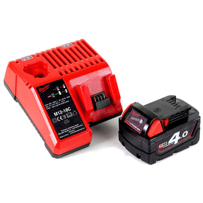 Milwaukee M18 AF 401C 18V Akku Ventilator + 1x Akku 4,0Ah + Ladegerät - Toolbrothers