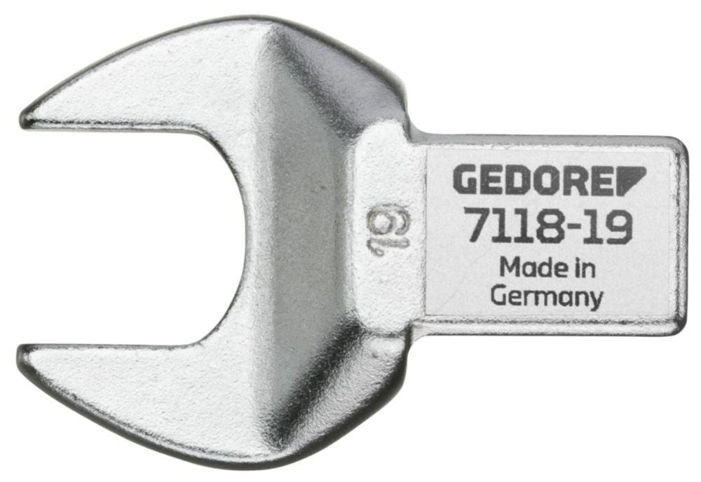 Outil d'insertion de mâchoire GEDORE 7118-19 taille de clé 19 mm 14 x 18 mm (4000775181)