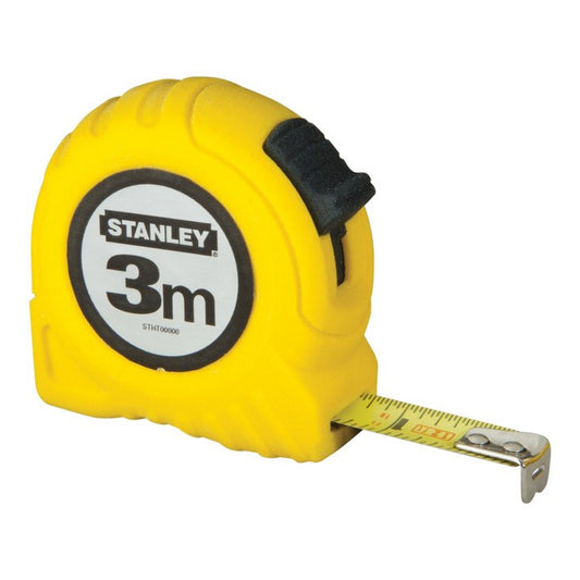 STANLEY Taschenrollbandmaß Länge 3 m Breite 12,7 mm mm/cm ( 4000787064 )